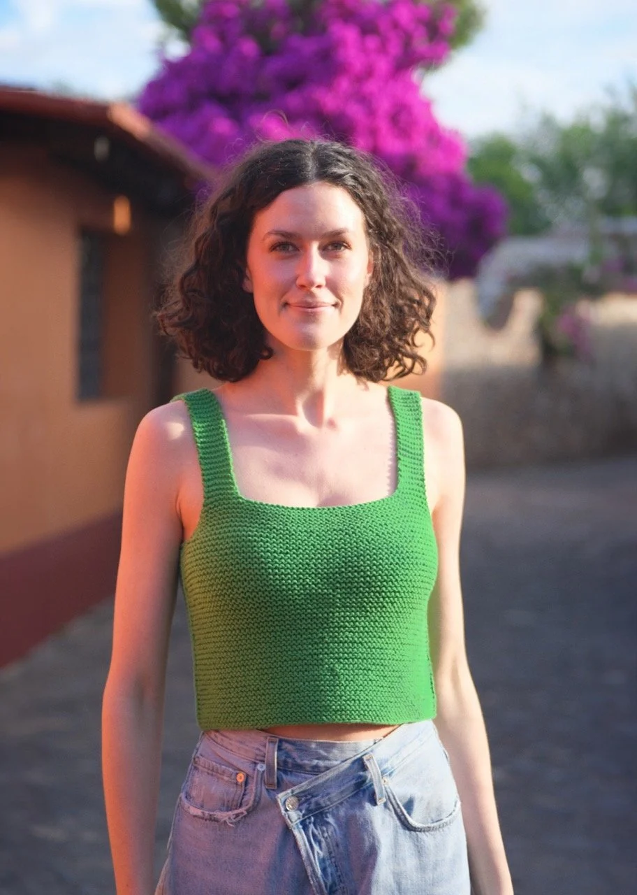 Gushy Garter Tank — Park & Knit